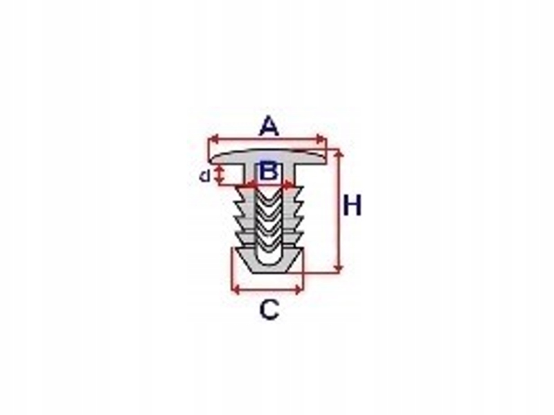 Универсальный штифт для HONDA Part number C70673
