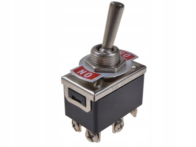 

Przełącznik dźwigniowy TS-602 On-on 6 pin 2 poz.