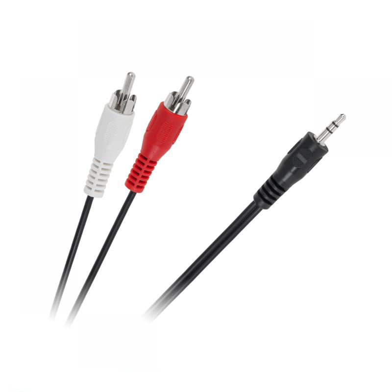 

Kabel Audio Aux Jack na Cinch 10m Mini Jack 2 Rca