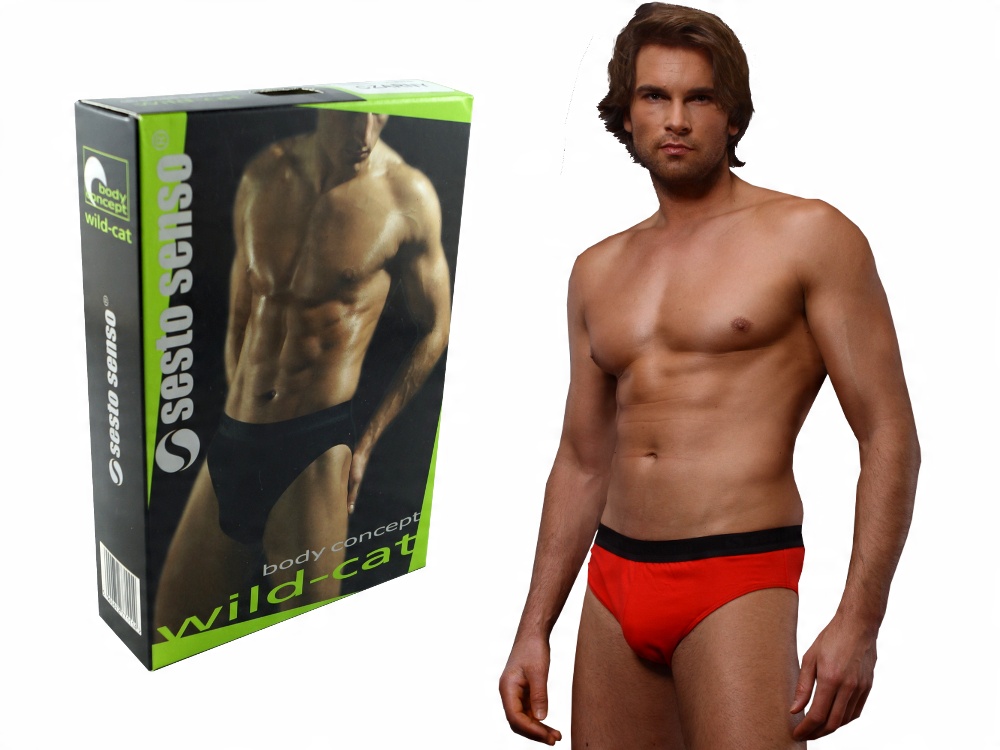 

Slipy wild cat - Sesto Senso - kolory XXL
