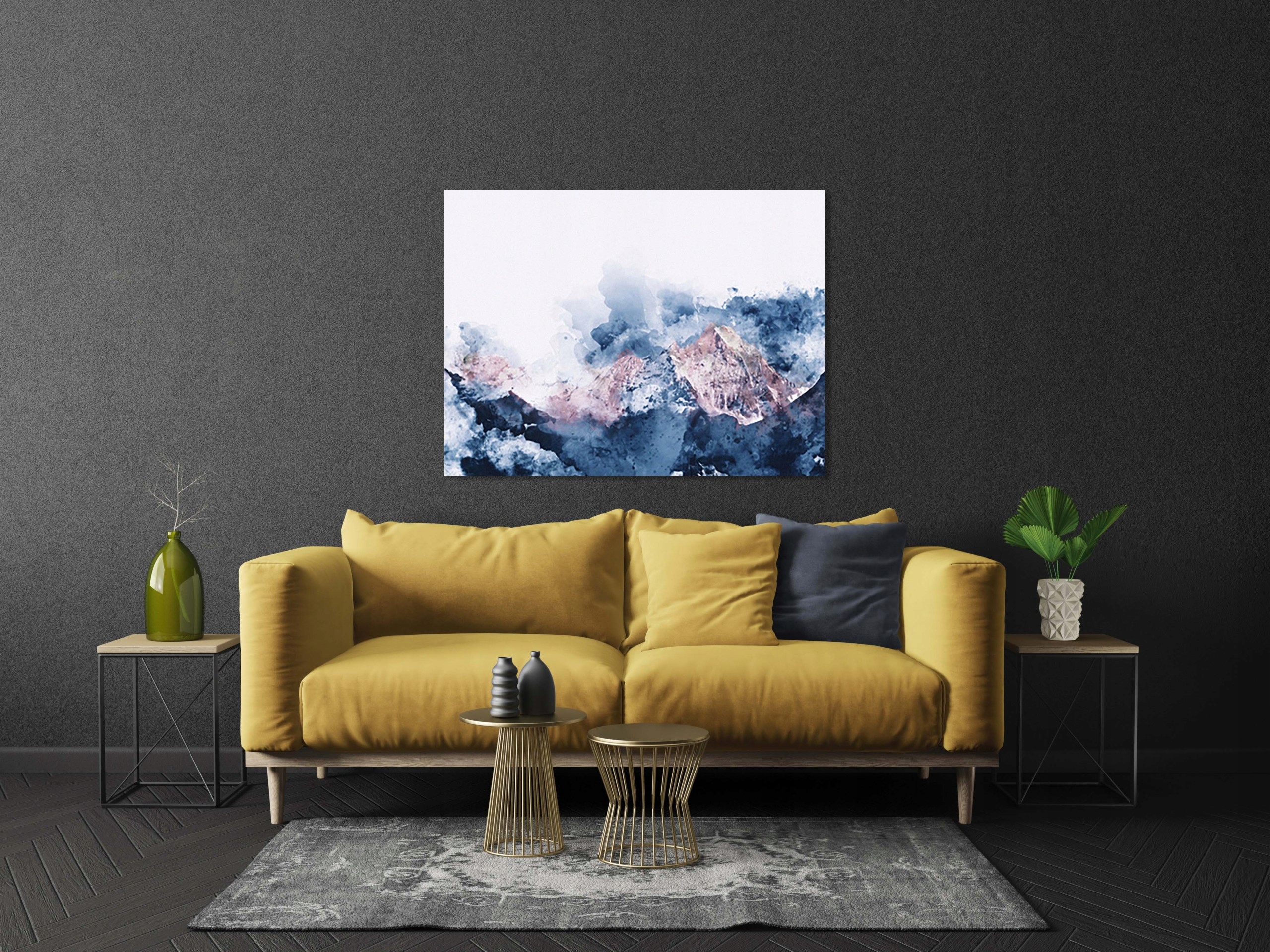 OBRAZ na płótnie ABSTRAKCJA 136886601 120x80 WZORY Marka inna