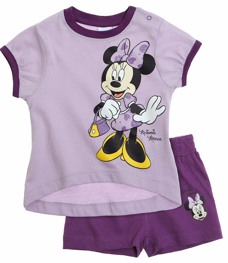 

Komplet Disney Minnie roz 68 t-shirt + spodenki