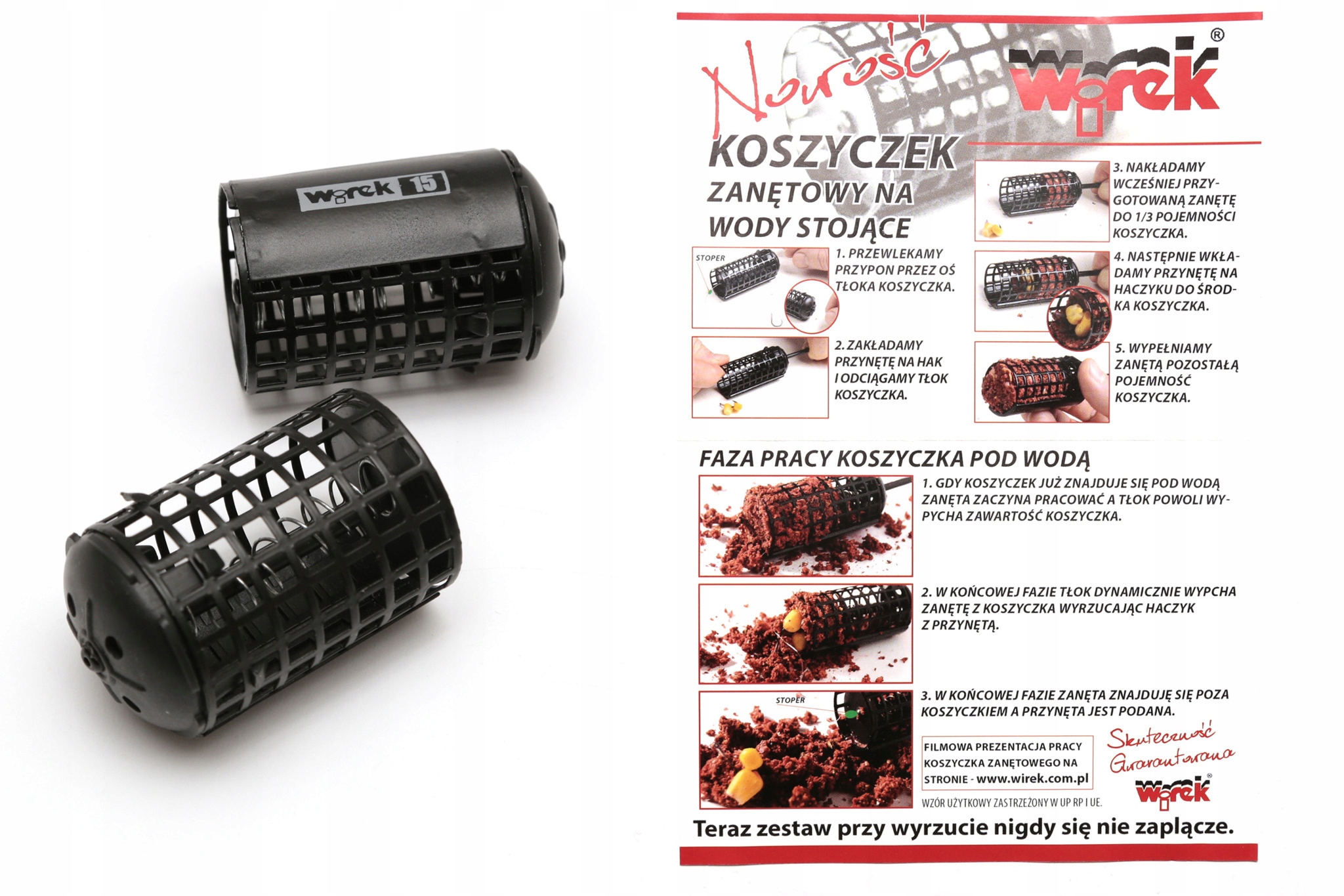 

Automatyczny Koszyczek Zanętowy WIREK-60,0 g