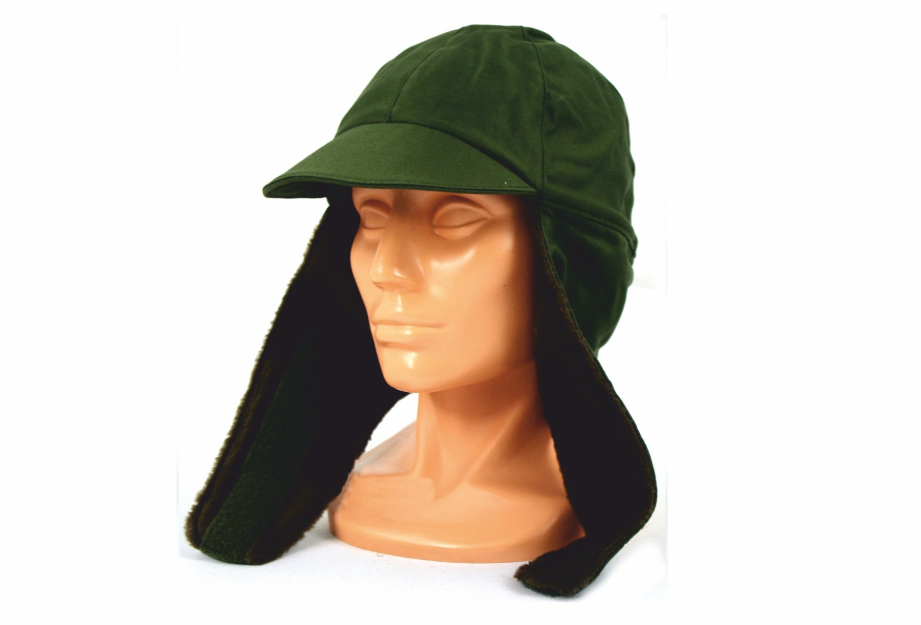 

oryg. Czapka Zimowa uszatka Nl Army r.58 New