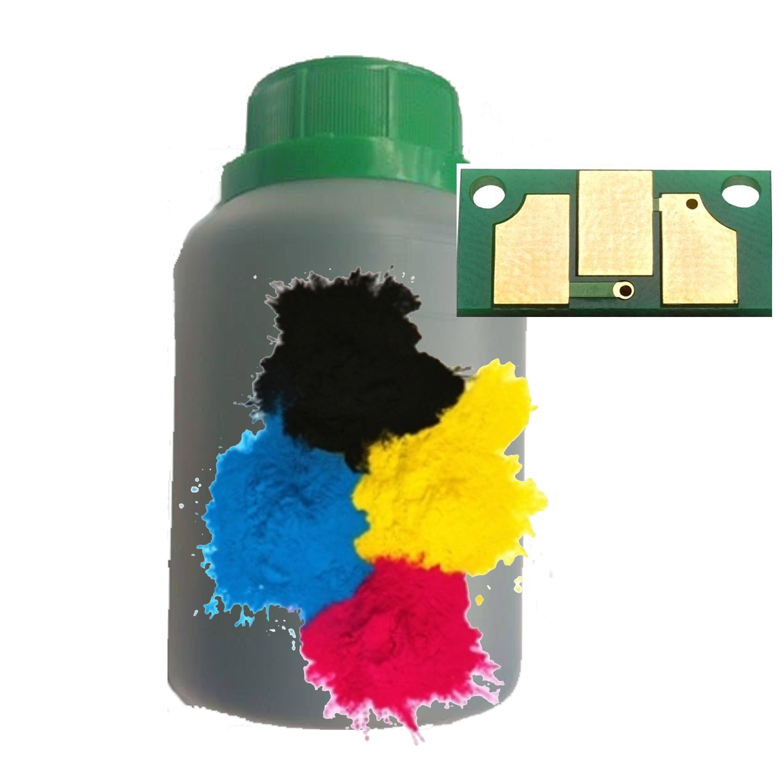 Toner Prášek pro Minolta C451 C550 C650 tn611 Polymer čip Cmyk wax