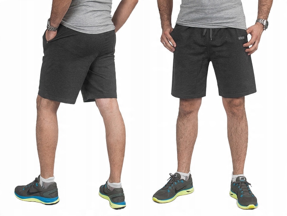 

Krótkie Spodenki Dresowe Męskie Wxm 1/2 XXL antrac