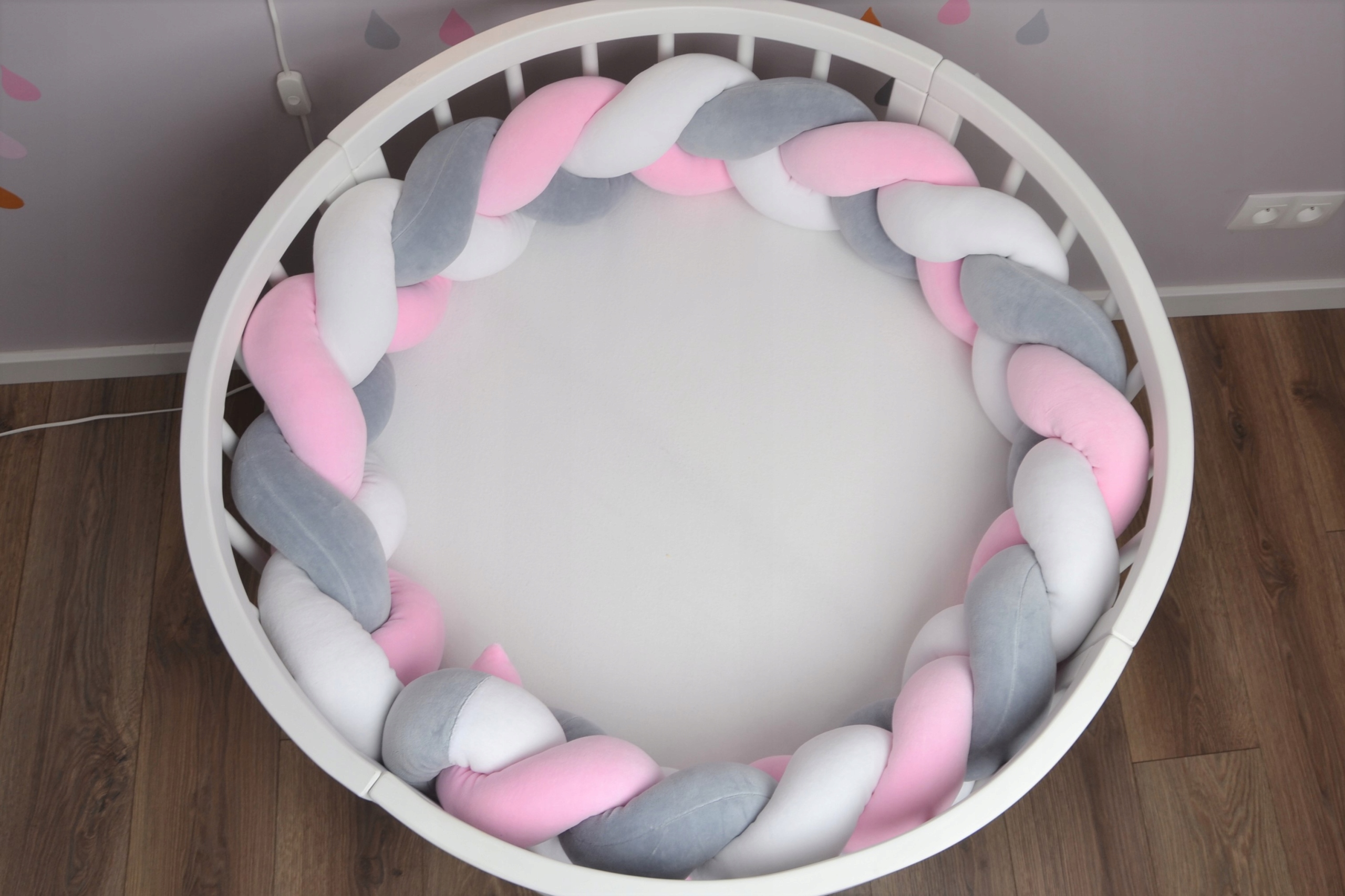 Ochraniacz WARKOCZ pleciony bawełna 200 cm Marka SENLOVE