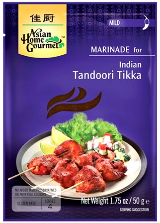 

Pasta Marynata do indyjskiego Tandori Tikka 50g