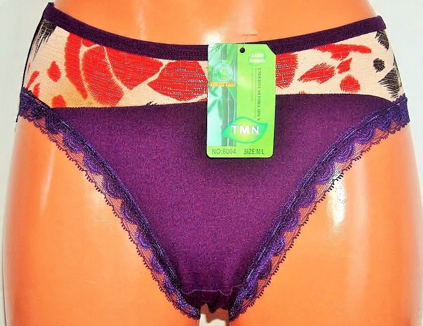 

Majtki Damskie Bambusowe Figi r M/L Pas do 110