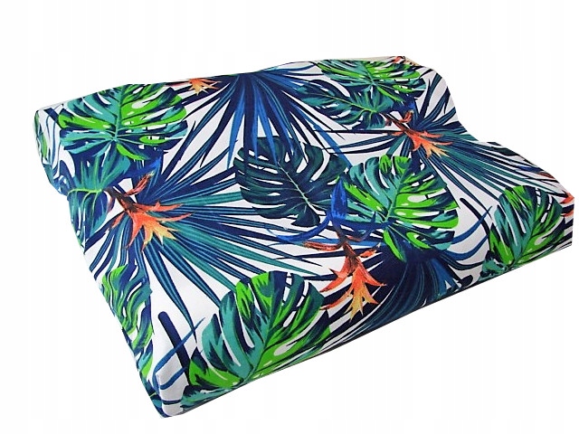 Poszewka profilowana 60x40 ortopedyczna z bawełny antyalergicznej Wysokość maksymalna 15 cm