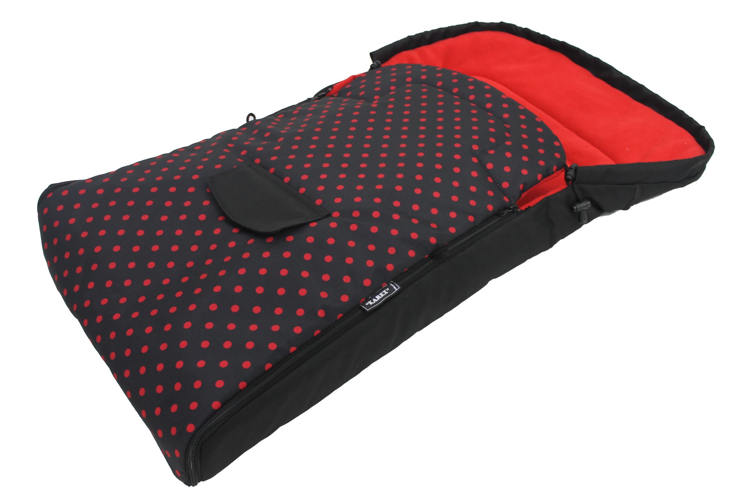 NOWOŚĆ! KAREX ŚPIWÓR ŚPIWOREK DO WÓZKA POLAR 90 CM Kolor wielokolorowy