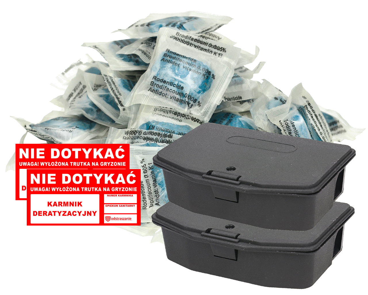 

Trutka Na Myszy Szczury Pasta Ratimor 1KG Karmnik