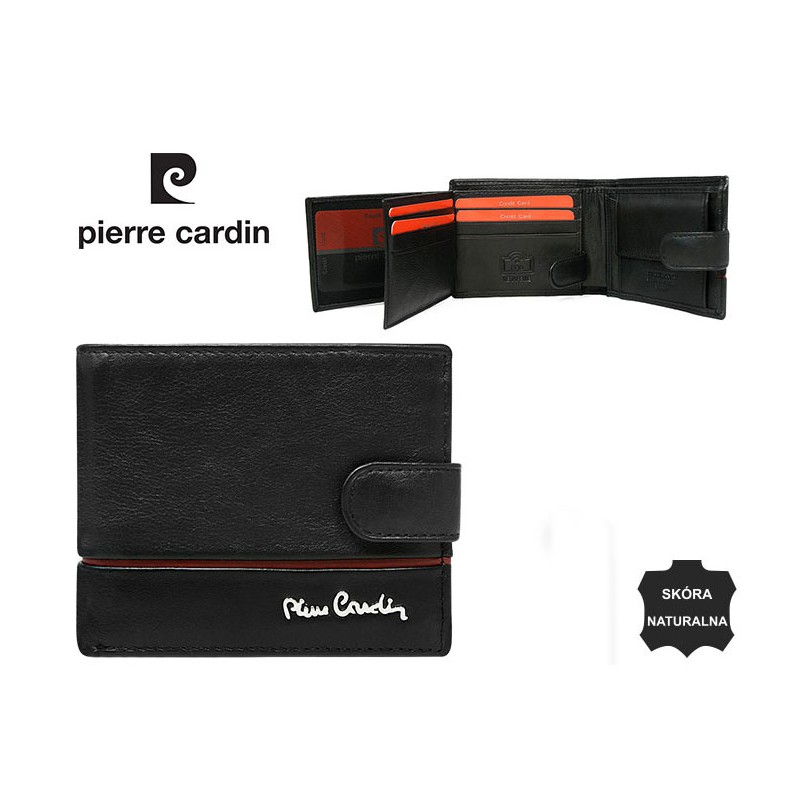 Pierre Cardin Skórzany Portfel Męski ochrona RFID Kod producenta Pierre Cardin