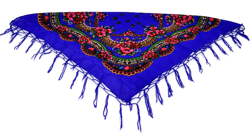 

Chusta Góralska Ludowa Apaszka Szal Folk 75x75 cm.