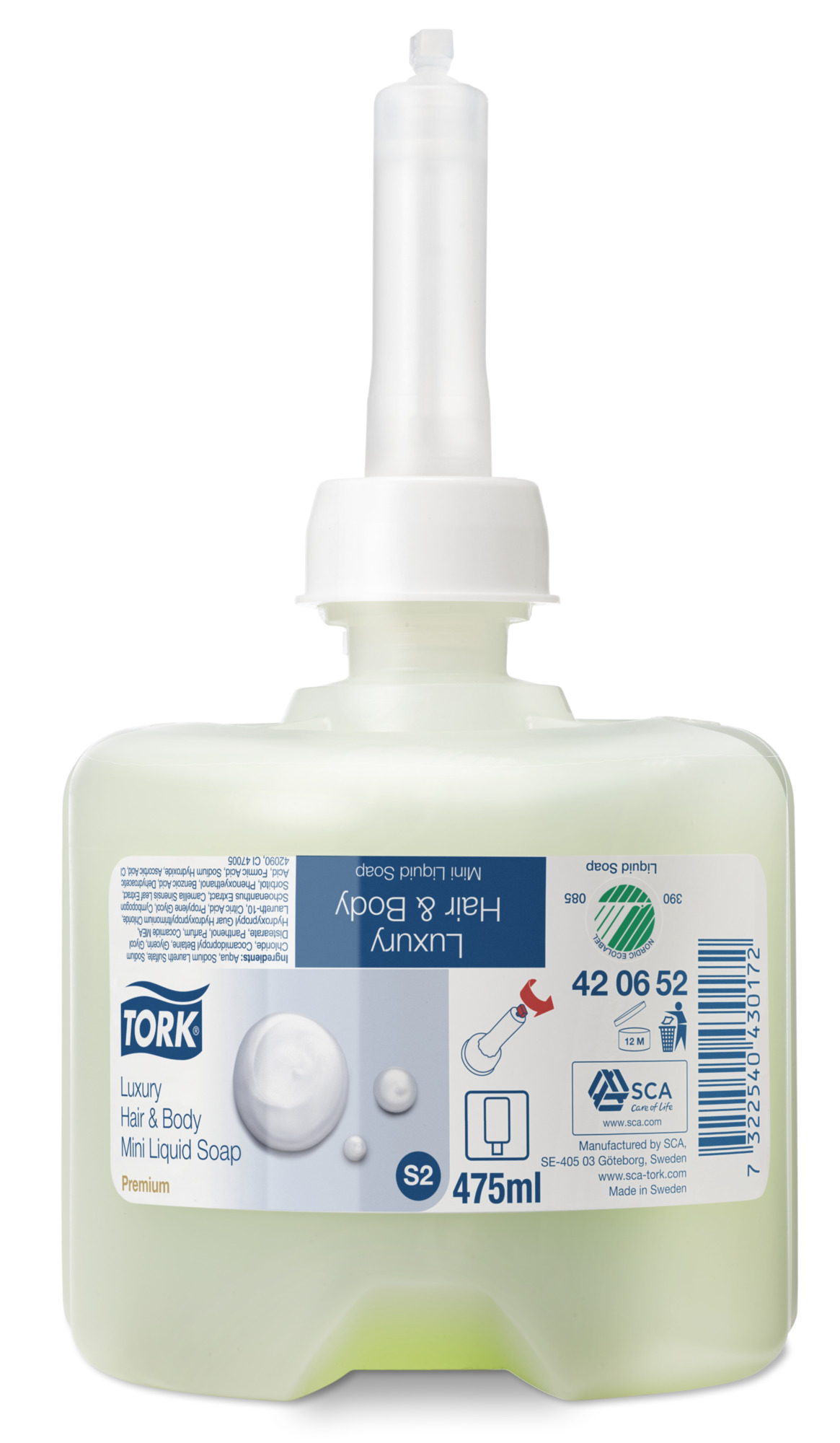 

Tork 420652 Luskusowe delikatne mydło w płynie S2