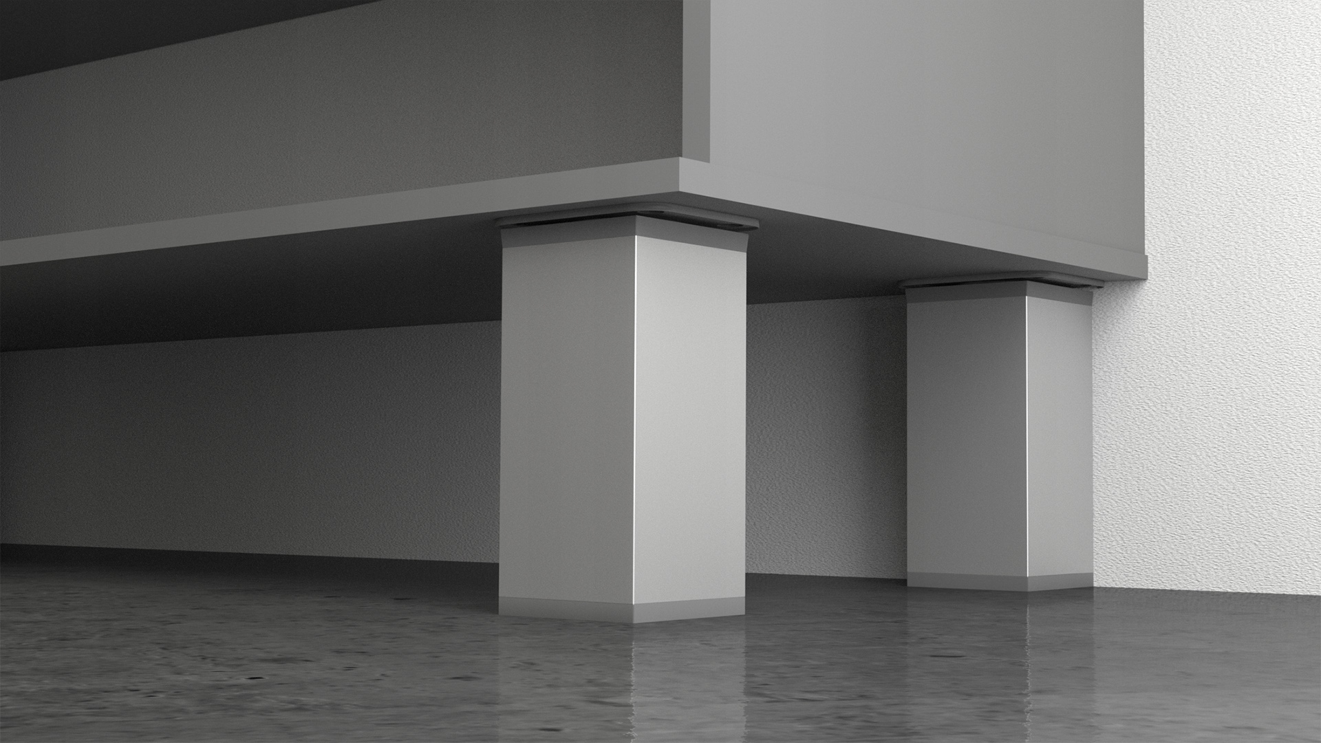 8 X ALU NÓŻKA STOPKA MEBLOWA REGULOWANA H - 100 MM Marka Fest