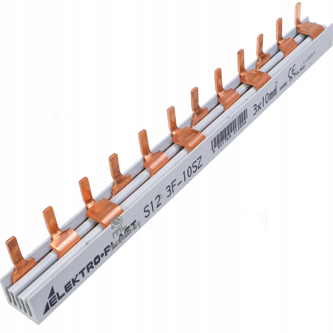 Типа pin 63a 54 мод. Шина соединительная в смете. Iek / иэк yns21-1-063 шина соединительная типа pin (штырь) однофазная 63а (1м). Автоматов (l1n l2n l3n). Шина соединительная в смете.