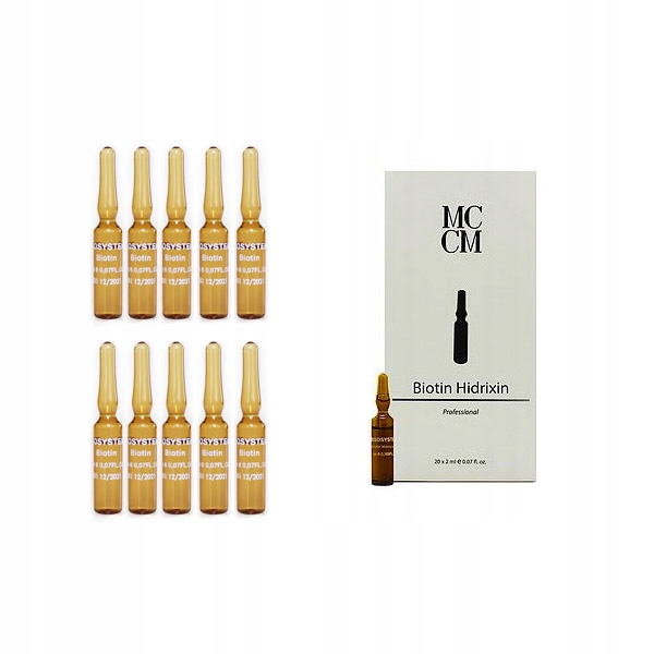 

10 sztuk Ampułka Biotyna – Włosy Ampułka 2ml