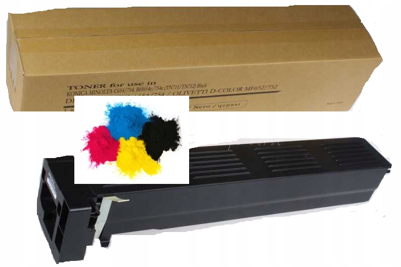 Toner do Konica Minolta TN711 Bizhub c654 c754 Cmy