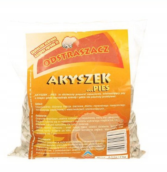 

Benek Akyszek odstraszacz zewnętrzny dla psów 500g