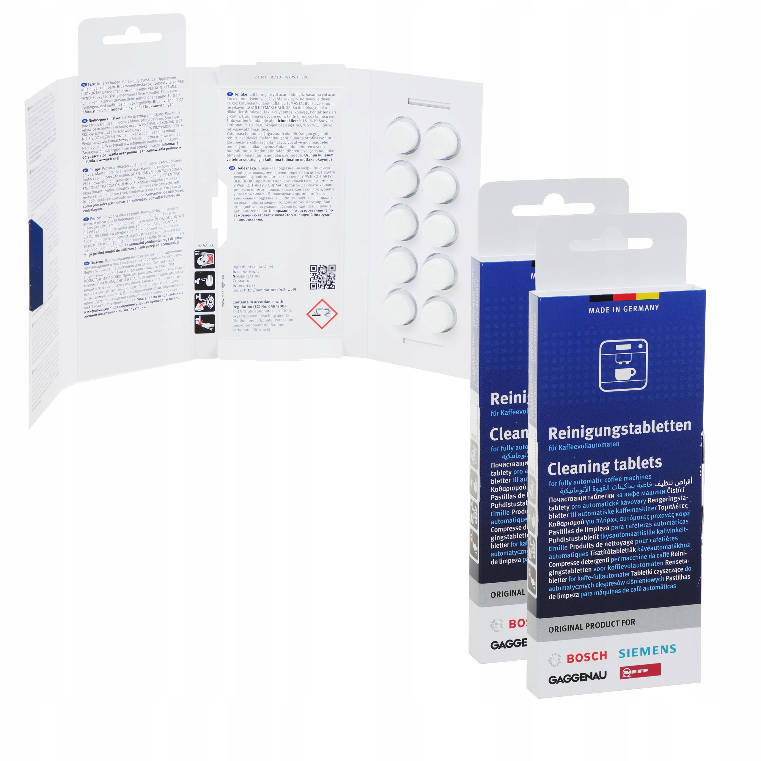 

Tabletki Czyszczące Bosch Siemens TZ60001 00311769