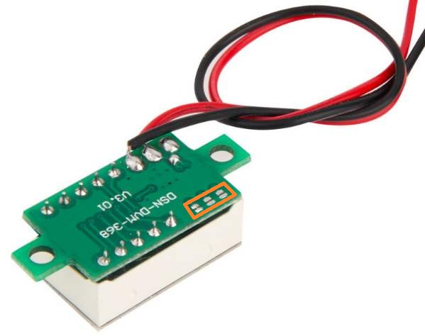 WOLTOMIERZ VOLTOMIERZ 3x0.36 5-30V ZIELONY E017 Marka Inna