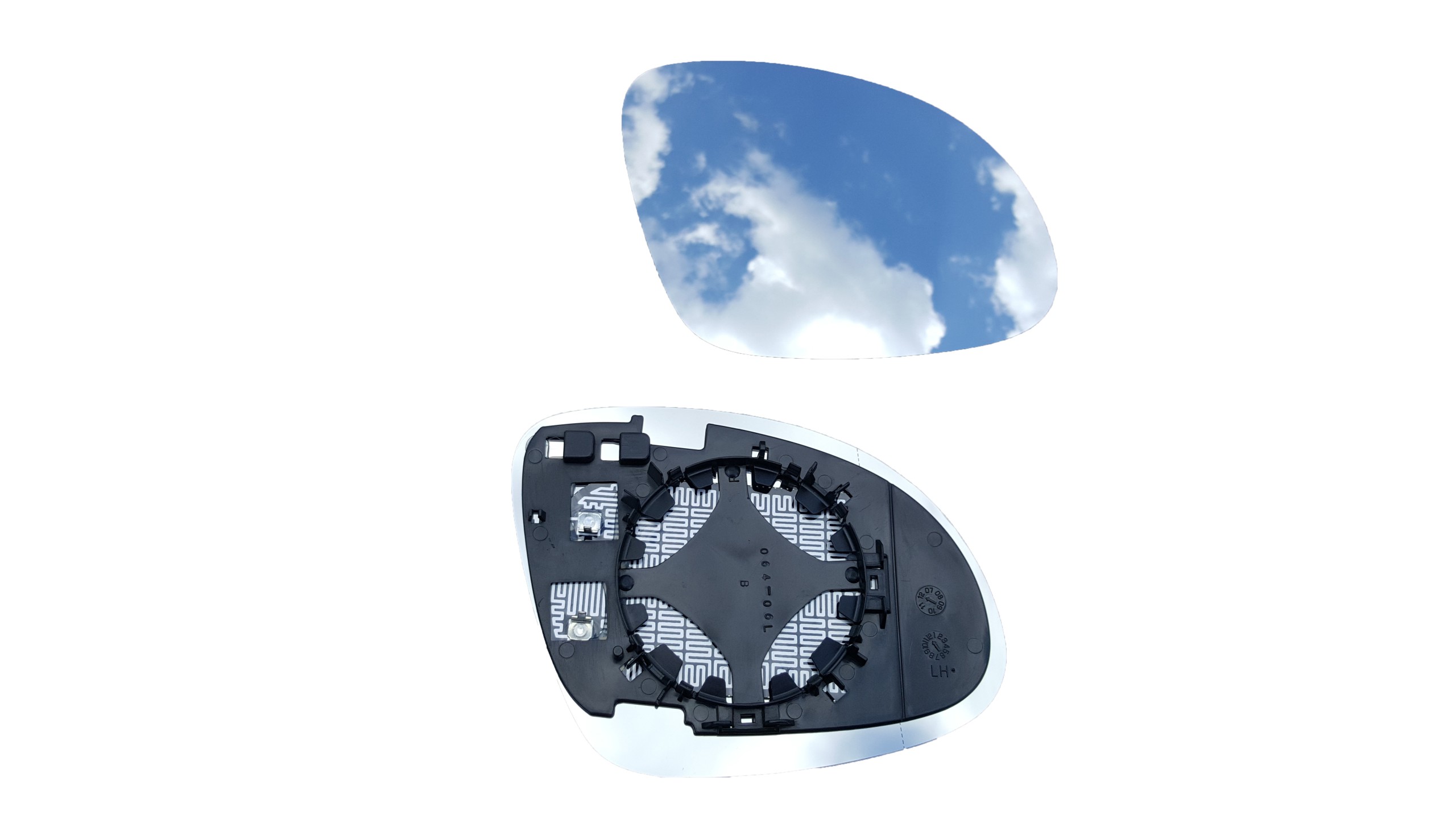 Zdjęcie AWparts WKŁAD LUSTERKA PRAWY TIGUAN YETI SHARAN 2007-2017