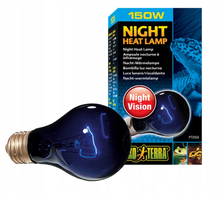 

Exo-terra Night-heat 150W Żarówka Nocna Terrarium