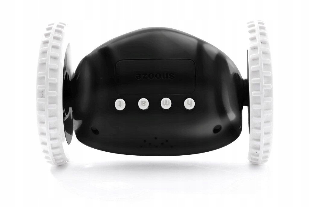 Uciekający Budzik Clocky czarny - 100% skuteczność Model Clocky