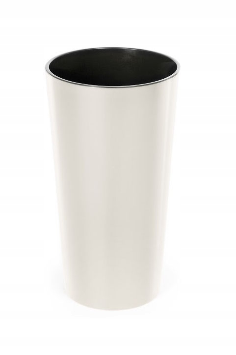

Donica Doniczka Lilia Z Wkładem H26 Fi 14CM Krem