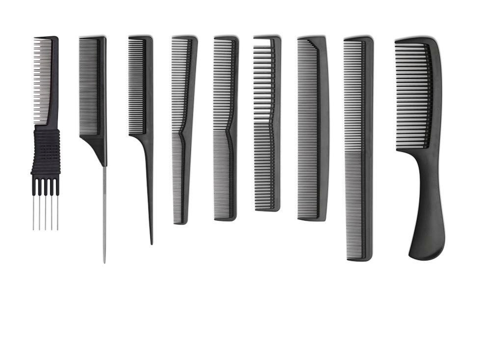 Fox Line Black Sada Hřebenů 9 Ks Sada Pouzdro