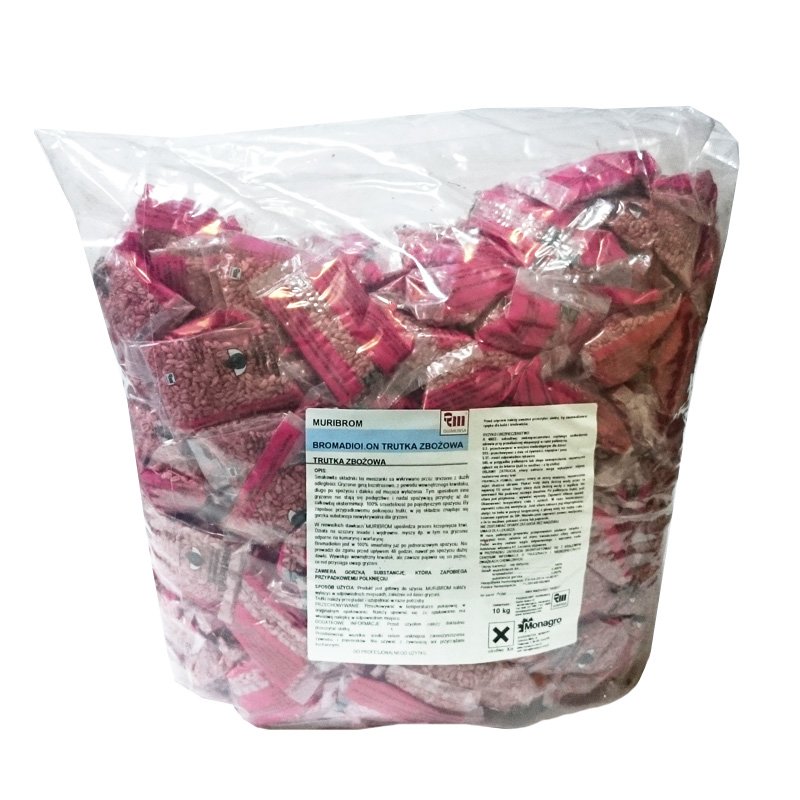 

Zatrute Ziarno myszy nornice gryzonie Trutka 10KG