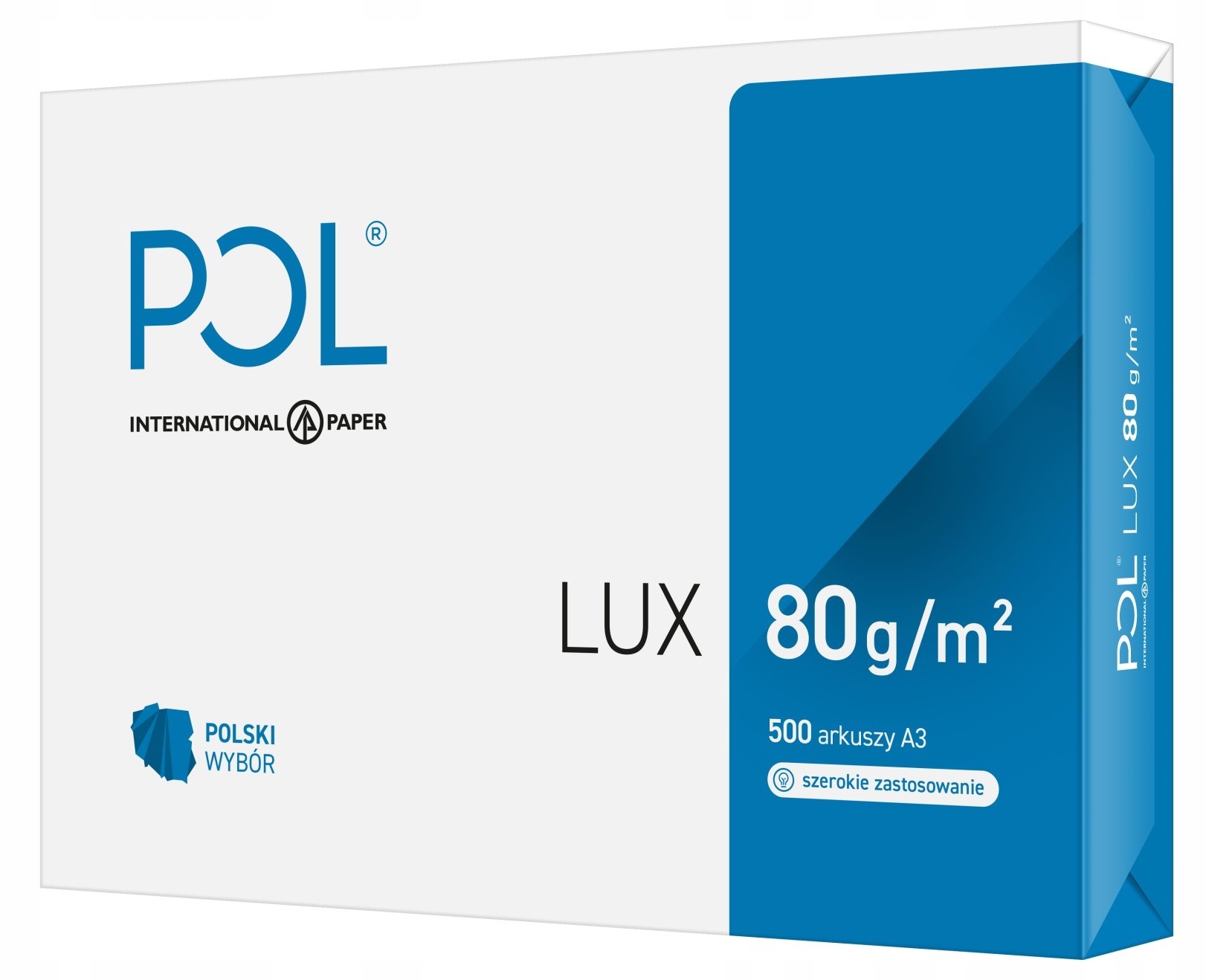 

Uniwersalny Pollux Papier Ksero A3 80g Biały 500