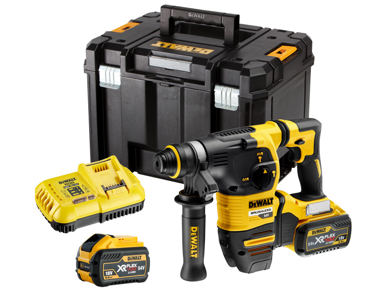 Młotowiertarka 54V 2aku x 9Ah 3,5j Dewalt DCH333X2