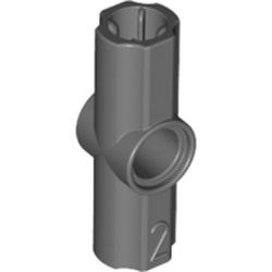 Lego Technic 32034 łącznik #2 ciemnoszary szary 3x Płeć Chłopcy Dziewczynki