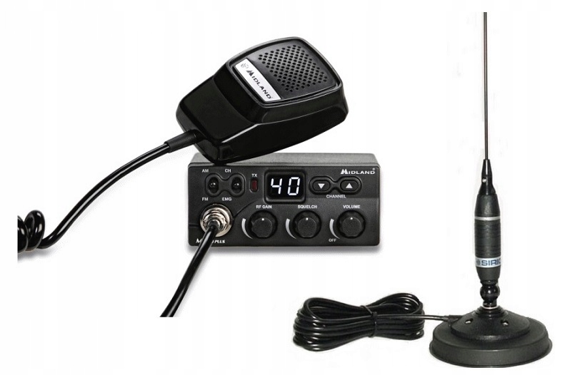 RADIO CB MIDLAND MZERO ANTENA SIRIO OMEGA 27 MAG