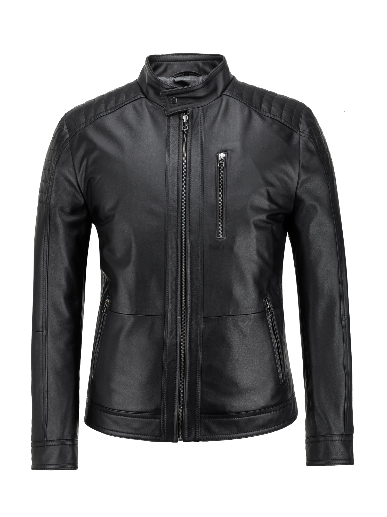 TOMSKÓR KURTKA SKÓRZANA MĘSKA CZARNA KASJAN XXL