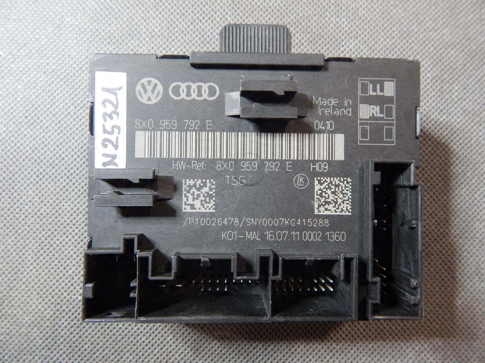 AUDI Q3 8U STEROWNIK MODUŁ DRZWI 8X0959792E