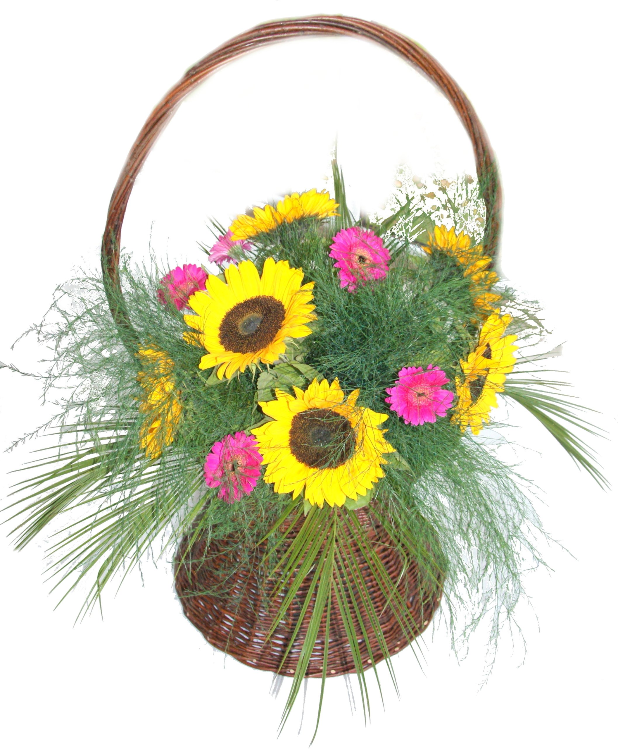 Prześliczny kosz na kwiaty ogrodowy Kwietnik Produ Rodzaj kosz