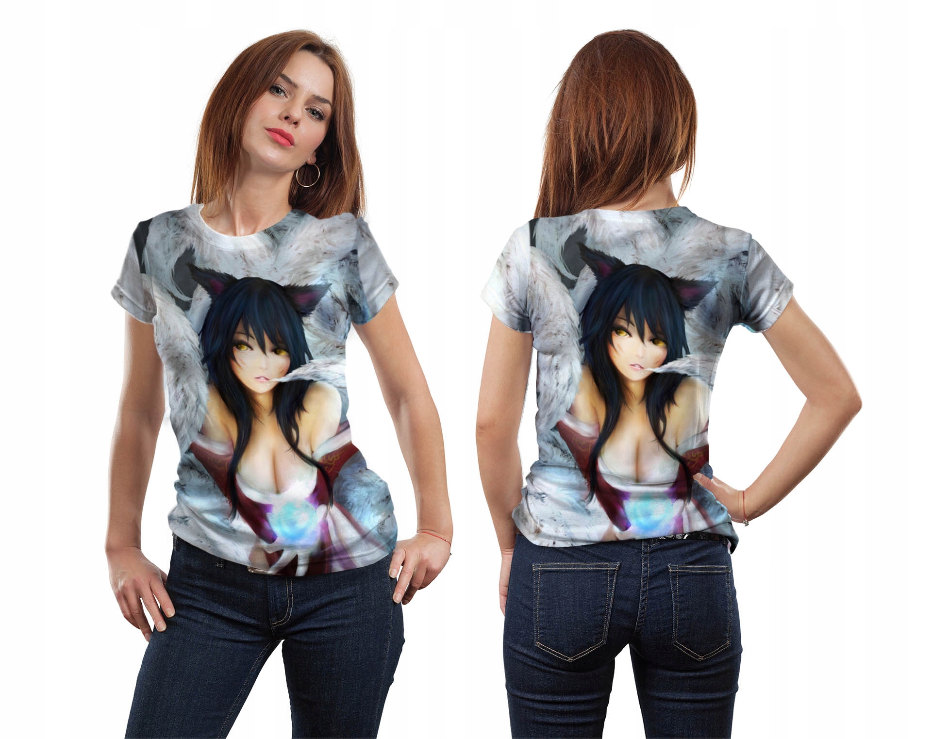 

Koszulka Fullprint T-shirt Manga S Nadruk 3D