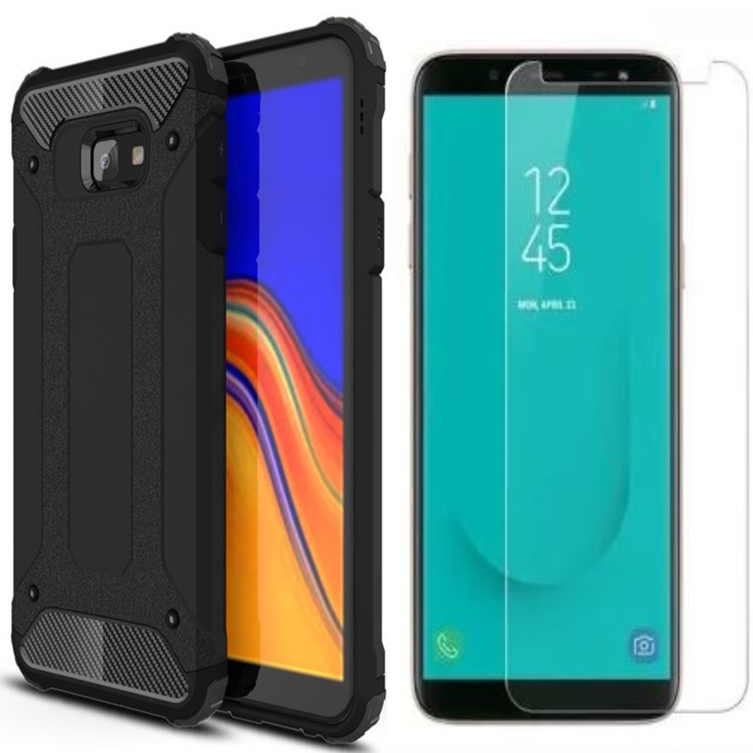 

Hybrid Pancerne Etui Do Galaxy J4 Plus 2018 Szkło