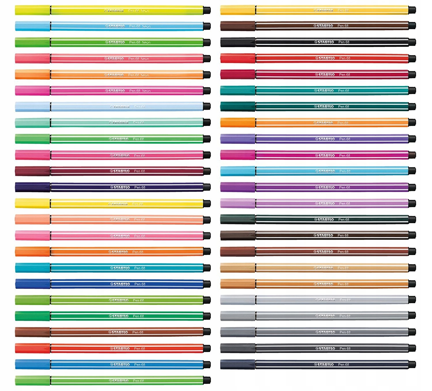 Pisaki zakreślacze Stabilo Pen 68 pastel 8 kol etu Marka Stabilo