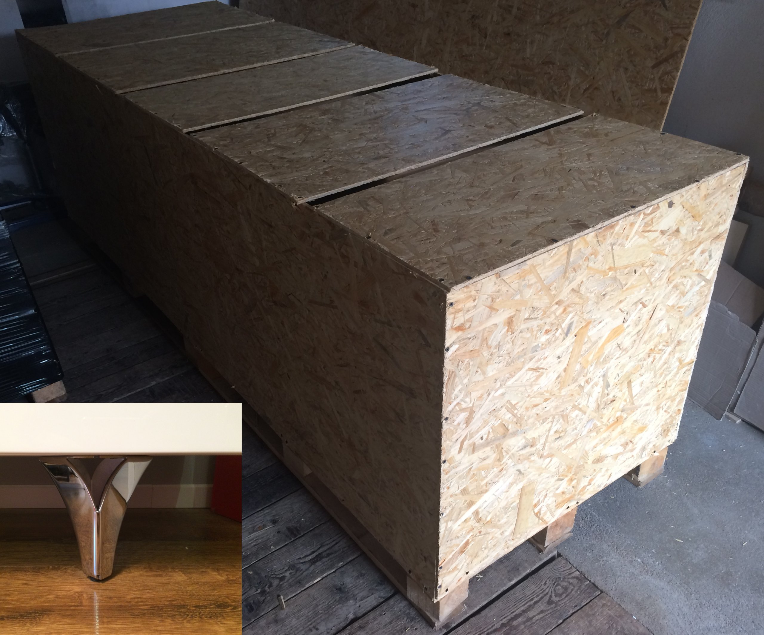 Komoda 3D 120 cm - nowoczesne meble 3D Materiał płyta MDF