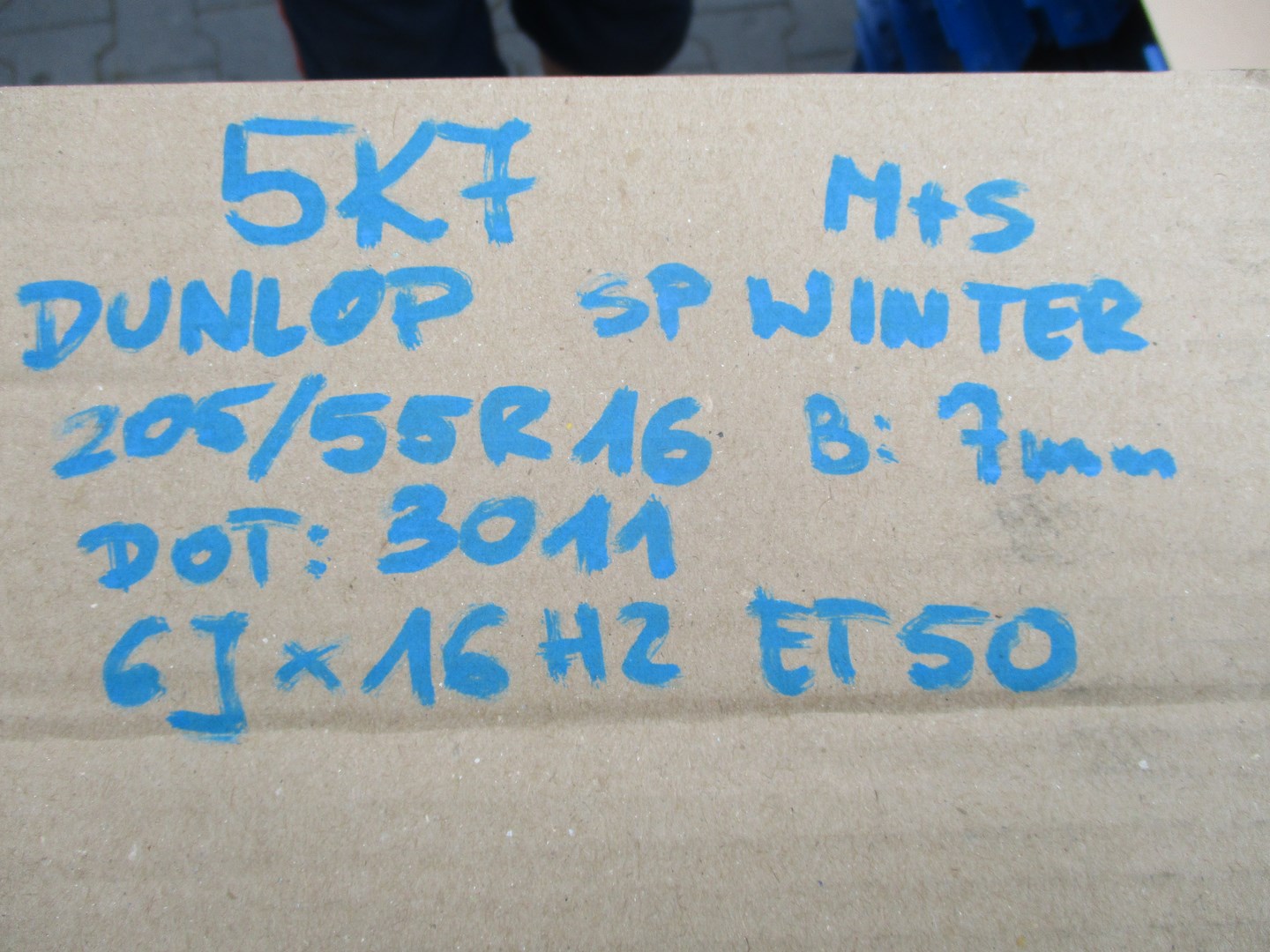 Koła felgi opony stalowe VW GOLF 5K7 R16 7mm Rodzaj felg Stalowe