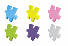 MINI WAFLE KLOCKI MELI BASIC 150 GIRLS DZIEWCZYNKA Liczba elementów 150 szt.