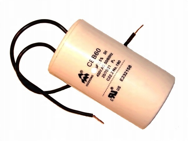 

4uF Kondensator Rozruchowy do silnika 450V CBB60