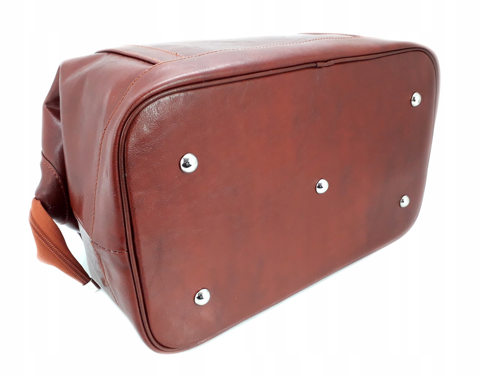 SKÓRZANA TORBA LEKARSKA, KUFER DLA LEKARZA M550 Materiał dominujący skóra naturalna