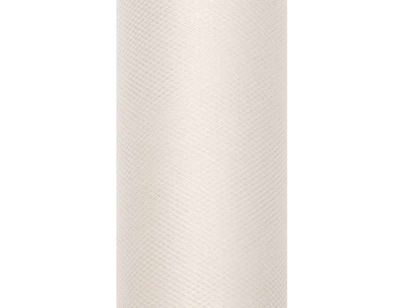 

Tiul Szyfon dekoracyjny 15cm 9m kokardy Kremowy