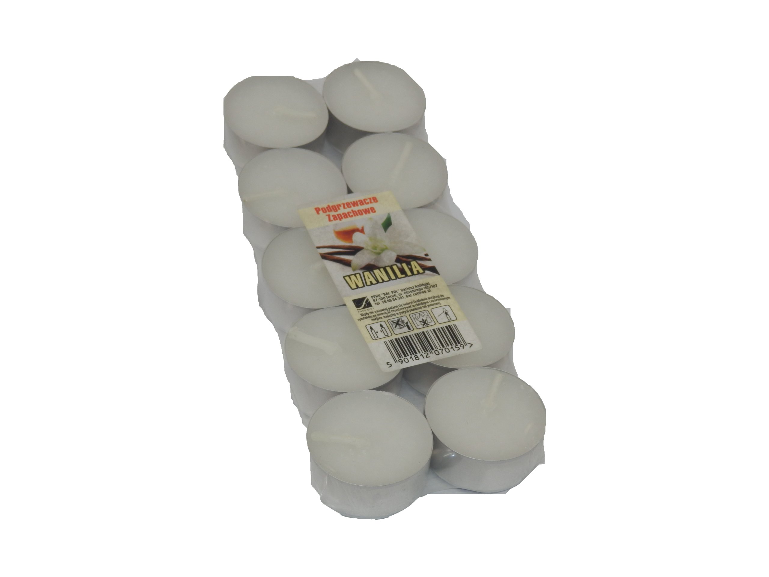 

Świeca tealight parafinowa Wanilia 10szt