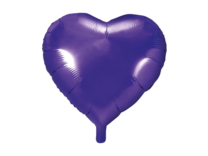 

Balon foliowy Serce, 45cm, fioletowy